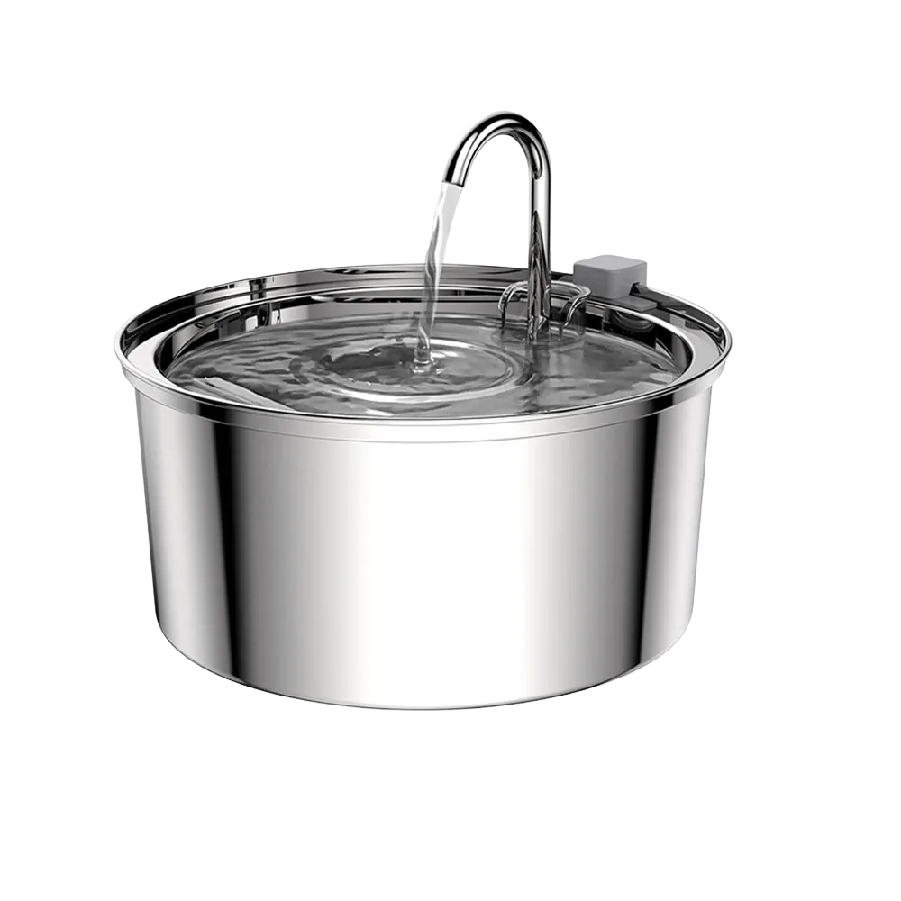 3.2L Stainless Steel Pet Water Fountain