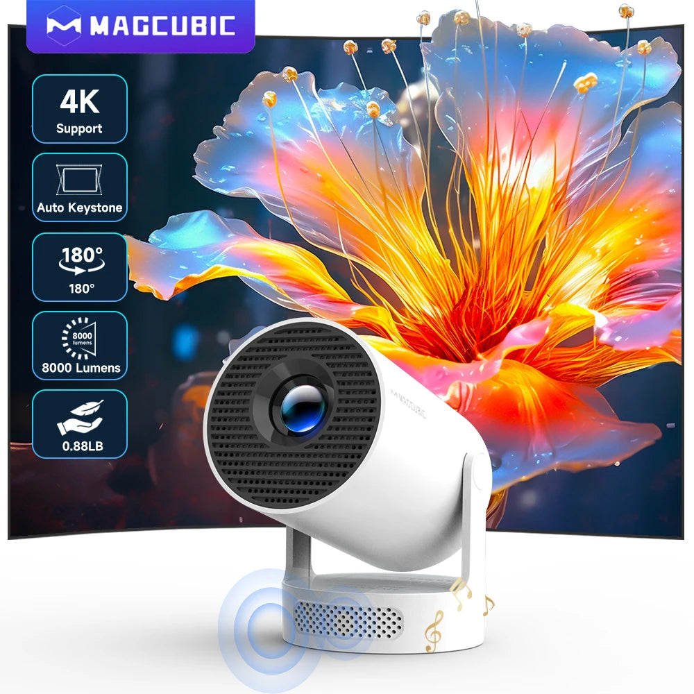 180° Outdoor Portable Projector