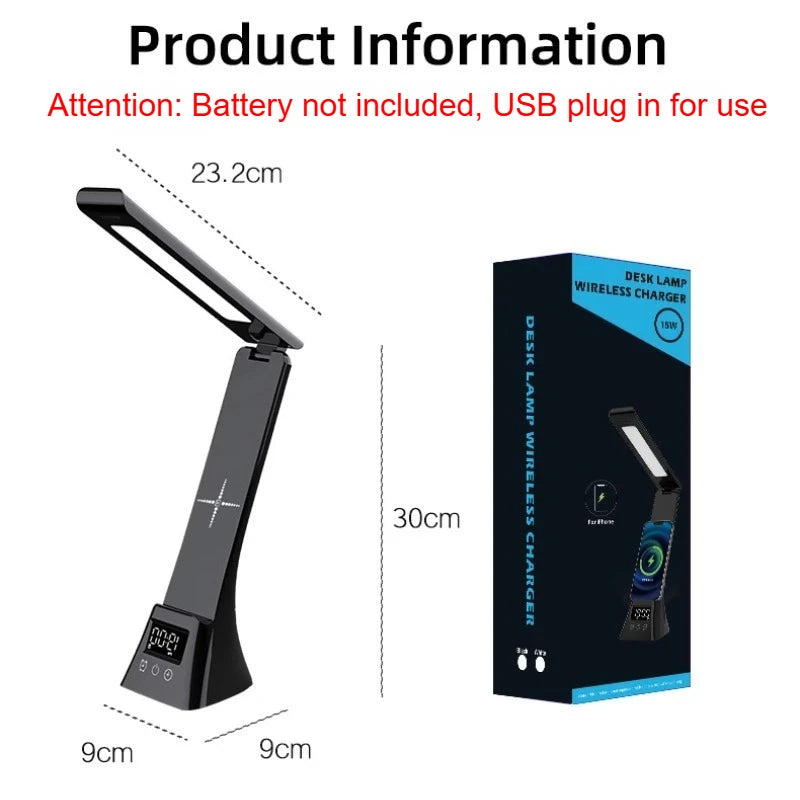 Multifunction LED Desk Lamp