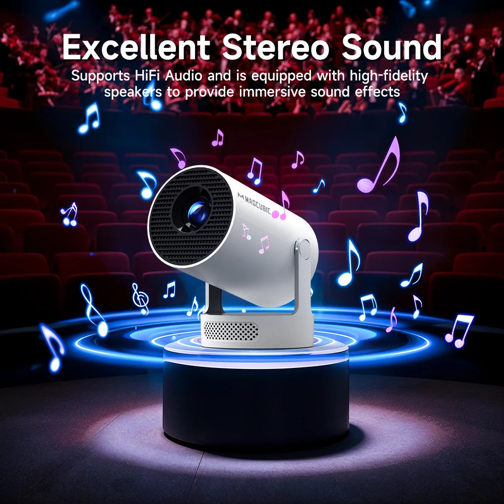 180° Outdoor Portable Projector