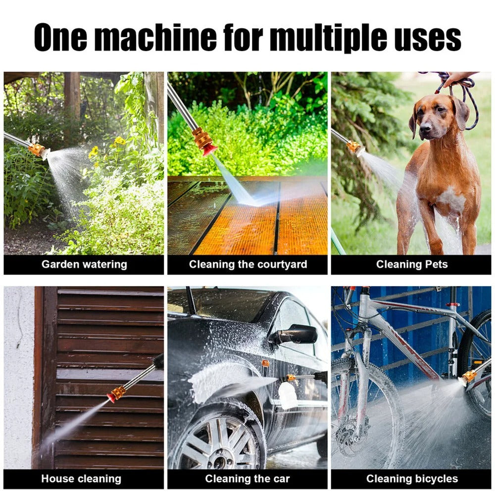 High Pressure Car Washer Spray Gun–Cordless 300W 30Bar